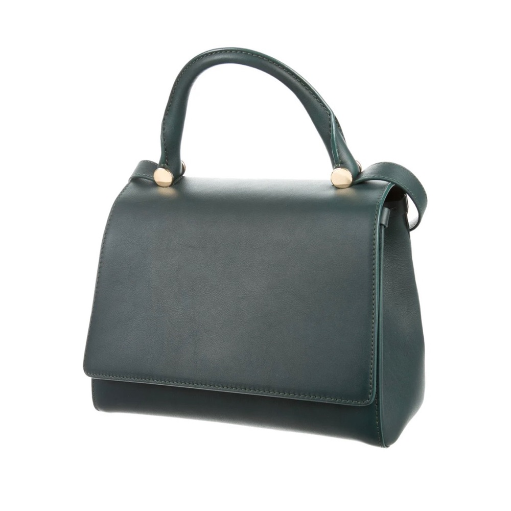 MaxMara Otellia J Bag in Forest green leather